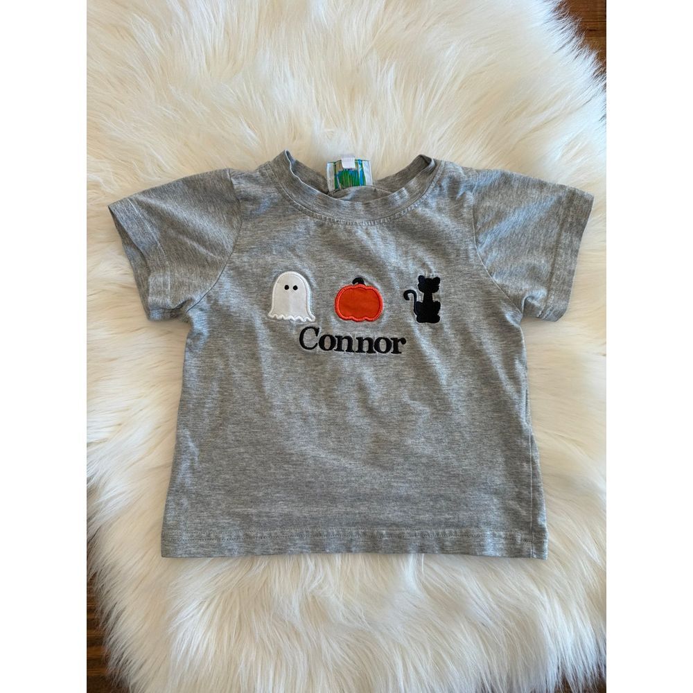 Connor appliqued Halloween tee size‎ 18m